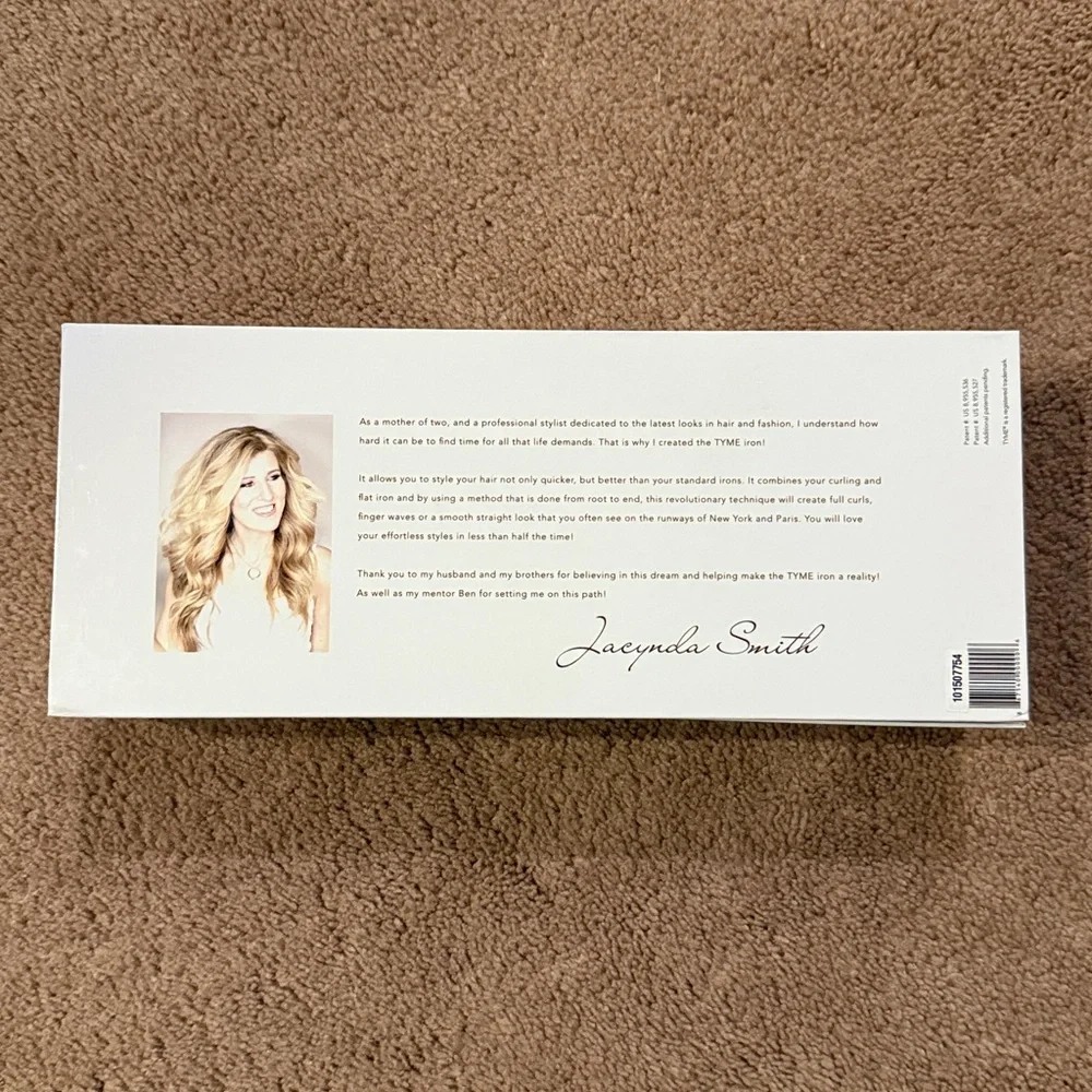 Tyme Iron Original is a 2 in 1 hair styling tool